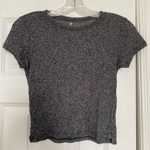 AE Soft & Sexy Cropped Sweater Tee